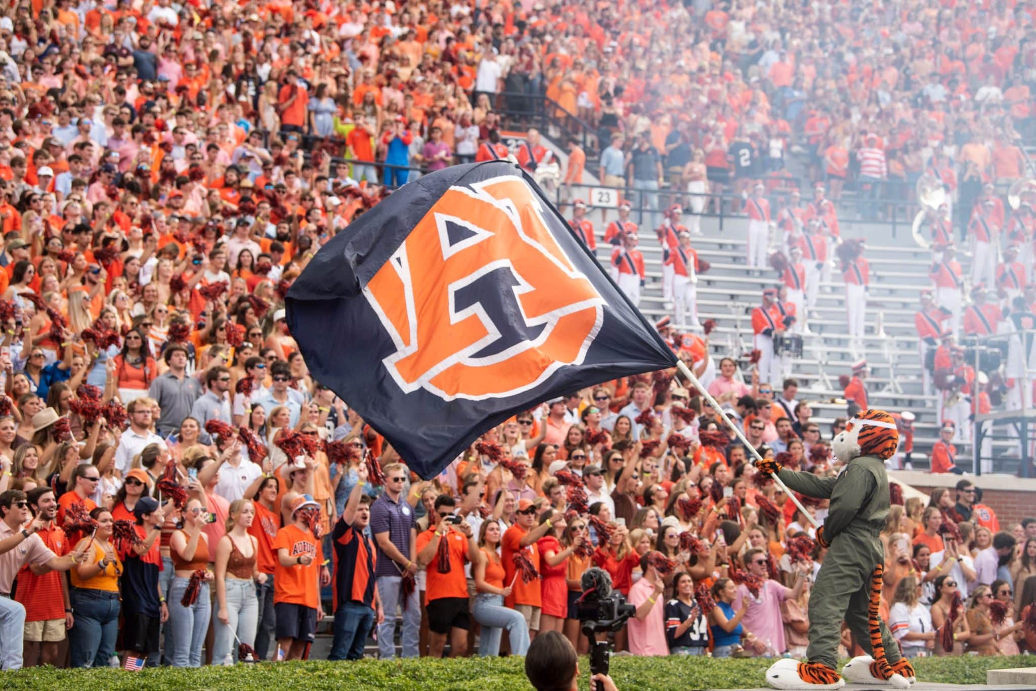 Auburn football flag.