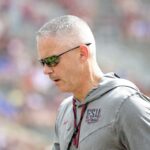 Florida State coach Mike Norvell during a game.