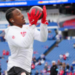 Mecole Hardman in Buffalo's Orchard Park Stadium.