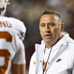 Texas head coach Steve Sarkisian.