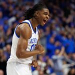 Kentucky guard Otega Oweh against Florida.