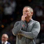 Georgia basketball coach Mike White.