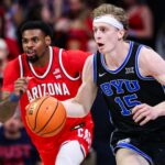 Arizona and BYU basketball.