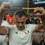 Miami coach Mario Cristobal.