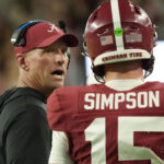 Alabama coach Kalen DeBoer.