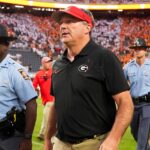 Georgia coach Kirby Smart.