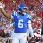 Ole Miss QB Trinidad Chambliss.