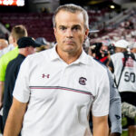 South Carolina coach Shane Beamer.