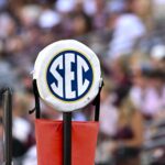 SEC football logo.