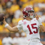 Ty Simpson is dealing vs. Mizzou.