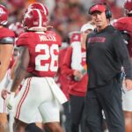 Alabama coach Kalen DeBoer.