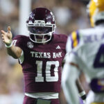 Texas A&M quarterback Marcel Reed.