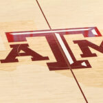 Texas A&M basketball logo.